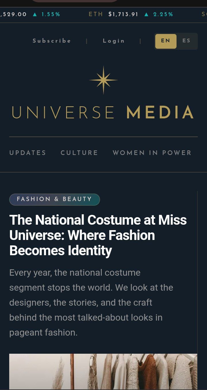 Universe Media preview